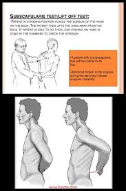 Image result for Lift-Off Subscapularis Test