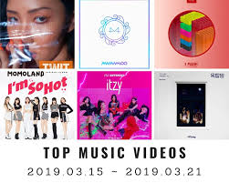 Youtube Top Music Videos On Youtube Korea 12th Week 2019