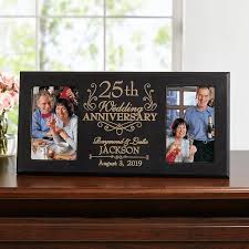 To commemorate their 25th anniversary customized crystal gifts can be a beautiful and lovely surprise. Personalized Then Now Anniversary Frame This Year S Best Gift Ideas