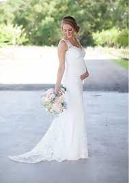 20 Elegant Wedding Dresses For Pregnant Brides Pregnant Wedding Dress Pregnant Bride Pregnant Wedding