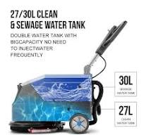 M1 Compact Walk-Behind Floor Scrubber for Small Areas