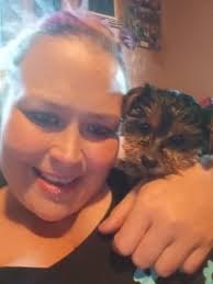 Bella and her daddy shopping again Daddy Daughter Day I'm in love with a  Yorkie Terrier named Bella Gillian