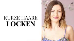 Um die beach waves zu rocken, benötigst du keine milde brise oder glitzerndes meerwasser. Locken Mit Dem Glatteisen Kurze Haare Locken Schnell Einfach Redgyloves Youtube