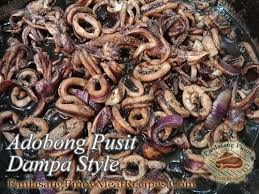 Sweet Adobong Pusit Dampa Resto Style Panlasang Pinoy Meaty Recipes Recipe Adobong Pusit Pusit Recipe Pancit Recipe