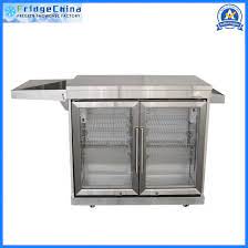 Stainless steel storage dish cabinets are an essential piece of equipment in any commercial food service establishment. Display Kitchen Stainless Steel Cabinets Used Commercial Appliances China Hotel Fridge And Mini Fridge Price Made In China Com