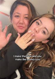 Engaging Mother-Daughter Face Sound Challenge