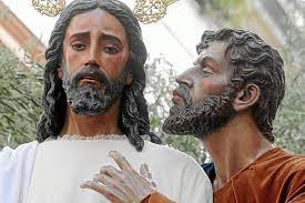 El beso de judas m. Lunes Santo En Sevilla Primer Plano De La Escena Del Andalucia El Mundo