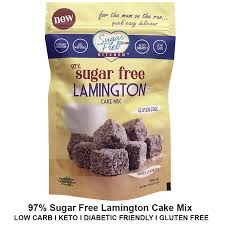May use egg substitute or egg whites. Sugar Free Lamingtons Gluten Free Low Carb Cakes
