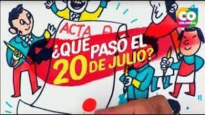 | comité de paro convoca a nuevas manifestaciones para el 20 de julio. La Historia Del 20 De Julio Youtube