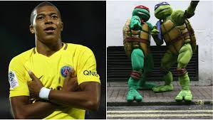 The psg striker scored a memorable haaland currently has 110 club goals to mbappe's 142, but many of those were scored in norway and austria. Mbappe Jak Zolw Ninja Wyjatkowy Prezent Od Kolegow Sport Tvp Pl