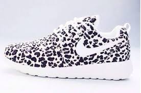 Black And White Leopard Print Shoes Shoes Nike Nike Roshe Run Nike Shoes Womens Roshe Runs Leopard Shoes Black And White Shoes Leopard Print Nikes Casual Shoes Running Shoes Nike