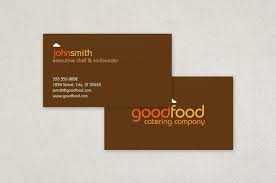 Catering business cards templates free. Catering Company Business Card Template Inkd