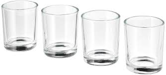 4 Pack Ikea Uppehall Votive Glass Candle Holder Ikea Dealsplus Glass Candle Holders Candle Holders Glass Candle