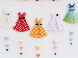 子供が喜ぶこと間違いなし 折り紙で作るワンピースの折り方 折り紙 可愛い 折り紙 子供向けクラフト