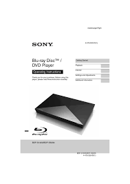 As dvd player is vast in variety with uneven ability, it's hard to find a unified method which works on all dvd players to unlock dvd region . Sony Bdp S1200 User Manual Manualzz