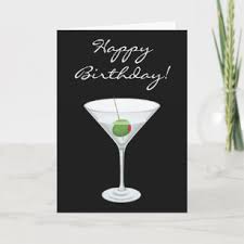 Shake vigorously until very cold, then strain and pour into your prepared glass. Happy Birthday Martini Glass Gifts On Zazzle Ca