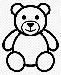 Download Teddy Bear Svg Png Icon Free Download Outline Teddy Bear Clipart Transparent Png Vhv