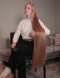 If your hair is wavy or slightly curly, this should still work fine. Video Sara S Very Long Hair Brushing Long Hair Styles Very Long Hair Beautiful Long Hair