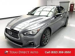 Used 2019 Infiniti Q50 Red Sport 400 Texas Direct Auto 2019 Red Sport 400 Used Turbo 3l V6 24v Automatic Rwd Sedan 2020 Is In Stock And For Sale - 24carshopcom