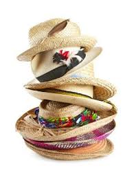 My daughter rachel decorated some hats with her friends. Decorating Straw Hats Thriftyfun