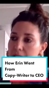 How Erin Falconer Went From Copy-Writer to CEO 🤯💙  #bettertogetherwithmaria #CEO #careeradvice #careertiktok