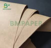 80g Brown White High Tensile Strength Kraft Sack Paper For ...