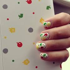 Pin By Linda On Nails Tiny Canvases Animal Crossing Geeky Nails