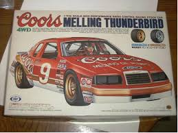 Nascar's car of tomorrow is the current design used exclusively in nascar sprint cup races. 99997 Marui From Jims Hobby Shop Showroom Mauri Bill Elliot Coors Thunderbird Nascar Tamiya Rc Radio Control Cars