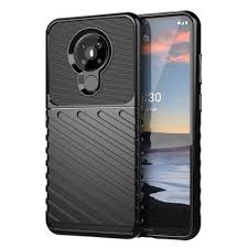 Sunsky For Nokia 5 3 Thunderbolt Shockproof Tpu Protective Soft Case Black