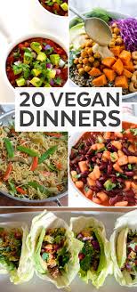 Apr 22, 2020 · pasta is a quick and easy option at my house. 20 Vegan Dinner Ideas Vegan Recipes Healthy Healthy Plant Based Recipes Vegan Dinner Recipes