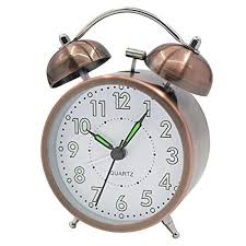 A basic but loud digital alarm clock: Coolzon Twin Bell Retro Alarm Clock Loud Battery Operated Non Ticking Bedside Silent Alarm Clocks With Nightlight Luminous For Heavy Sleepers Buy Online In Grenada At Grenada Desertcart Com Productid 122087745