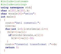 Savesave tablouri şi şiruri de caractere in c++ for later. AplicaÈ›ii Siruridecaractere
