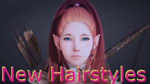 Black Desert Online New Hairstyles Kr 2016 Youtube