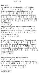 Lirik Lagu Asmara St12