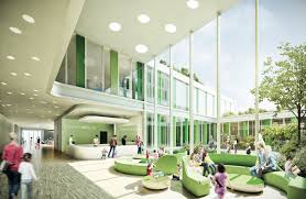 Kinderkrankenhaus In Munchen Nickl Partner Gewinnen Wettbewerb Krankenhaus Kinderkrankenhaus Architektur