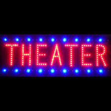 Theater Led Sign Led Signs Sign Lighting Led Lights