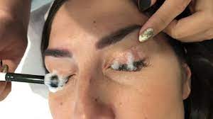 After the first few days, people can get their eyelashes wet without worry. How To Wash Your Eyelash Extensions Lash Bath Youtube