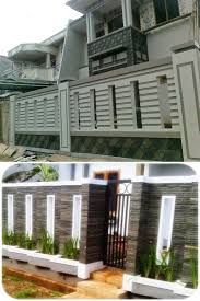 Bata hebel 0.1 m 2 x 993.000 = 99.300; Best Contoh Pagar Tembok Depan Rumah Minimalis Gubukhome