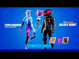 The galaxy cup is a tournament in fortnite: Fortnite Galaxy Scout Skin Gameplay Leaked New Free Skin
