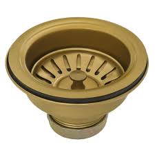 Kitchen sink strainers are excellent to block any waste material from reaching the drainage pipes causing blockage. Ruvati Kitchen Sink Strainer Drain Assembly Gold Tone Stainless Steel Rva1022gg Overstock 32333472