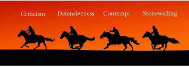 The four horsemen appear in the last book of the new testament of the christian bible.1 they are usually known as conquest, war, famine, and death. The Four Horsemen Of The Relationship Apocalypse And Their Antidotes By Brhea Ind Psychologist Relationship Institute Australasia