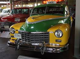 Image result for Federal Yellow 1956 Checker Taxi
