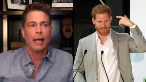 Page dedicated to prince harry.news and photos!! Prince Harry Now Has A Ponytail Claims Rob Lowe On The Late Late Show With James Corden 7news Com Au