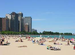 Oak Street Beach And Michigan Avenue Chicago Beach Visit Chicago Chicago Summer