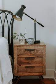 Home Tour Melanie Kiernicki Bedroom Night Stands Wooden Bedroom Wooden Bedroom Furniture