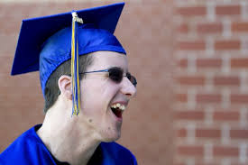 Graduate walks in both Cedar Lane, Reservoir ceremonies