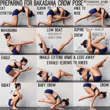 Reparing For Bakasana Crow Let S Start By Warming Up The Wrists Opening The Shoulders And Upper Back From Cat To Ea Yoga Asanas Yoga Sequences Yoga Benefits