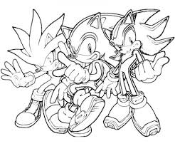 Printable coloring pages for kids. 20 Free Printable Sonic The Hedgehog Coloring Pages Everfreecoloring Com