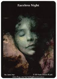 Faceless Night Full Art Textless Promo Essen Spielfest V:TES VTES Vampire  CCG