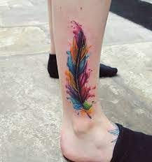 See more ideas about feather tattoos, tattoos, feather tattoo colour. 64 Simple And Beautiful Feather Tattoo Idea For Fashion Forwards Feather Tattoos Feather Tattoo Colour Feather Tattoo